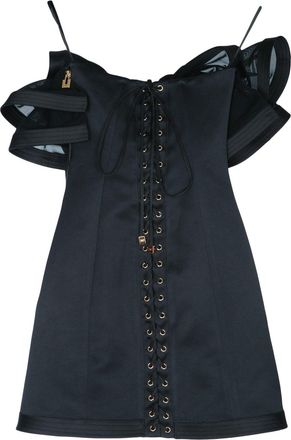 Elisabetta Franchi Womens Con Dress Black