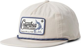 Columbia Ratchet Strap Snap Back Traditional Hats Dark Stone/West Fish, Cotton