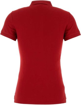 Polo Ralph Lauren Stretch Piquet Polo Shirt - Red