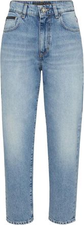 Philipp Plein Jeans met vijf zakken - Blauw