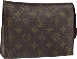 Louis Vuitton Pre-owned Clutches, female, Brown, Size: ONE SIZE Pre-owned Vintage Clutch