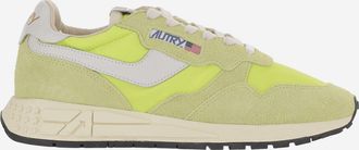 Autry Yellow Logo Sneakers