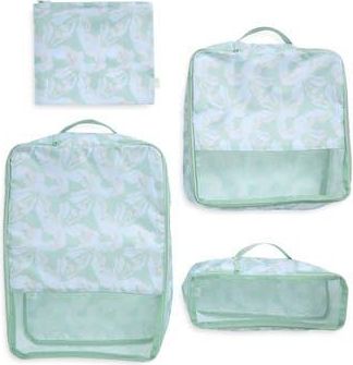 Mytagalongs Noa Set of 4 Modular Packing Pouch & Cubes in Sage at Nordstrom Rack