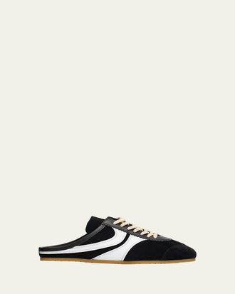 Dries Van Noten Suede Sneaker Mules