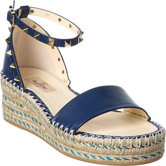 Valentino Rockstud Leather Sandal