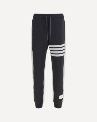 Thom Browne Pantaloni della Tuta Loopback a 4 barre Man 4