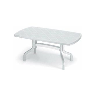 Scab Scab - Tavolo resina ribalto bianco 160 x 90 cm