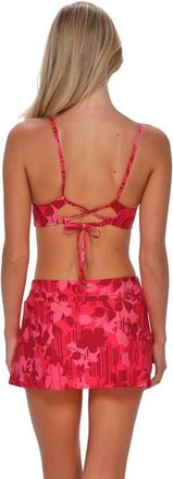 Sunsets Sporty Swim Skirt Bottoms in Rambling Rose at Nordstrom, Size X-Small