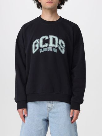 GCDS Felpa a girocollo in cotone con logo