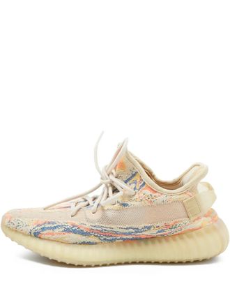 Yeezy by Kanye West Boost 350 V2 swirl trainers - men - Fabric/Fabric/Rubber - 41 - Neutrals