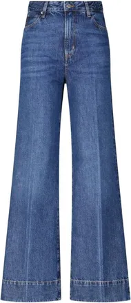 Frame Denim Flared Jeans - Dames - Loose Fit Jeans - Blauw - W30 - Denim - Jeans