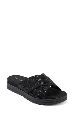 Easy Spirit Sestacy Platform Slide Sandal in Blk1 at Nordstrom Rack, Size 5.5