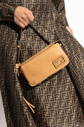 Fendi Shoulder Bag, Womens, Beige