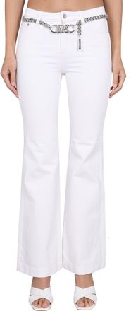 Michael Kors Pants With Logo Belt