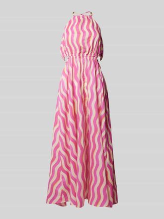 Mango Midikleid mit Neckholder Modell IBIZA in Pink, Gr&ouml;&szlig;e XL