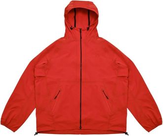 Oakley Fusion Windbreaker - Heren - Regenjassen - Rood - S - Polyester - Fitness