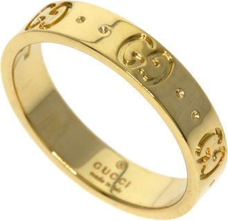 Gucci Yellow Gold (18K) Band Ring (Pre-Owned)