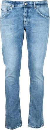 Dondup Ritchie Slim-fit Jeans - Heren - Slim Fit Jeans - Blauw - W35 - Katoen - Jeans