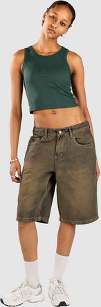 Blue Tomato Denim Jort Korte Broek blauw