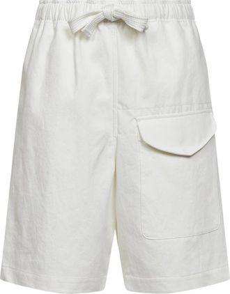 STUDIO NICHOLSON Ikaria Shorts - Heren - Korte Broeken - Grijs - S - Katoen - Korte Broeken