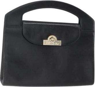 Dior Pre-owned Handbags, female, Black, Size: ONE SIZE Pre-owned Vintage Hand Bag