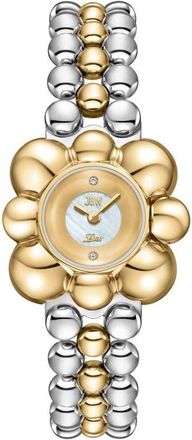 JBW x Luar Atmosphere Two-Tone Bracelet Watch, 30mm at Nordstrom