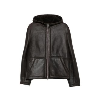 Dondup Hooded Shearling Jacket