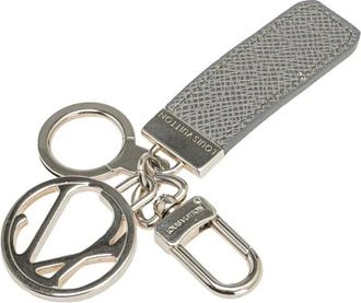 Louis Vuitton Portachiavi Club in pelle Taïga 2010 - Grigio