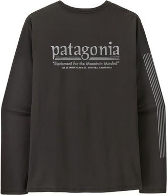 Patagonia L/S Capilene Cool Daily Shirt Hut Tripper Funktionsshirt f&uuml;r Herren | schwarz