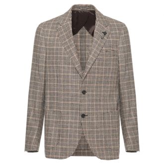 Lardini Lardini Jassen Beige - Heren - Jassen - Beige - Maat: M Wol