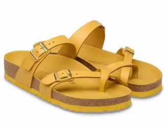 Birkenstock Womens Mayari Thong Sandal In Amalfi Ochre