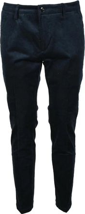 Yan Simmon Yan Simmon Cotton Stretch Trousers - Navy Blue