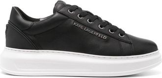 Karl Lagerfeld K/Ikonik Kapri sneakers - men - Polyurethane/Fabric/Calf Leather/Rubber - 44 - Black