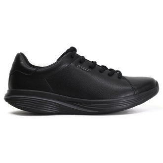Mbt Kuni Synthetic Leather Womens Fashion Trainers - Black Black - Size:UK 5