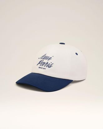 Ami Blue And White Bicolor Cotton Ami Paris Cap Blue - OS - Unisex