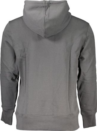 Calvin Klein Brushed Cotton Hoodie - Gray