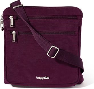 Baggallini Securtex Anti-Theft Large Crossbody Bag