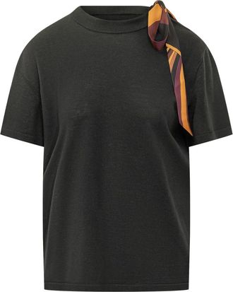 Pucci Black Crew Neck T-Shirt