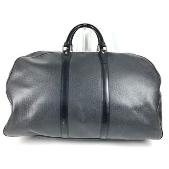 Louis Vuitton Taiga Ardoise Black Taiga Leather Boston Bag (Pre-Owned)