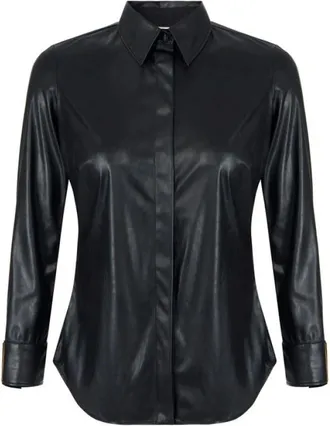 Elisabetta Franchi Mujer, Blusas y Camisas, Negro, Talla: XL