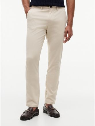 Tommy Hilfiger Mens THFlex Tommy Slim Chino - Beige - 29W x 30L