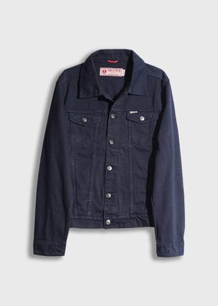 Iron And Resin Mens Bull Denim Rambler Jacket In Navy