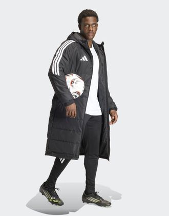 adidas Tiro26 Cappotto lungo nero/bianco