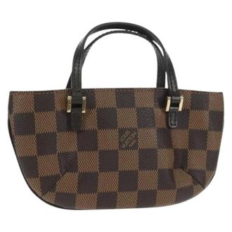 Louis Vuitton Pre-owned Mini Bags, female, Brown, Size: ONE SIZE Pre-owned Manosque Pochette