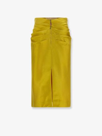 Valentino Gonna midi in shantung - VALENTINO - gender_Woman