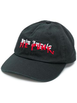 Palm Angels Cappello da baseball Die Punk - Nero
