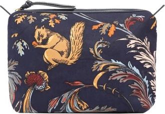 Inou&iuml; Editions City Tasca Case - Dames - Toilettassen - Blauw - ONE Size - Katoen - Tassen