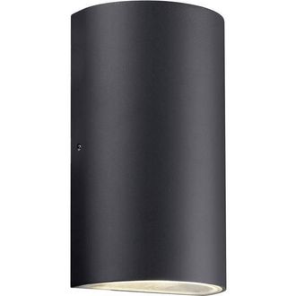 Nordlux Rold Aplique De Pared Negro 16 Cm Exterior