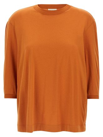 Dries Van Noten Oranje Katoenen T-Shirt