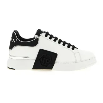 Philipp Plein Sneakers, male, White, Size: 11 US Phantom Kick$ Low-top Sneakers